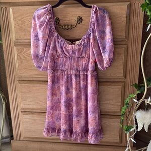 Jessica Simpson Pink Floral Dress